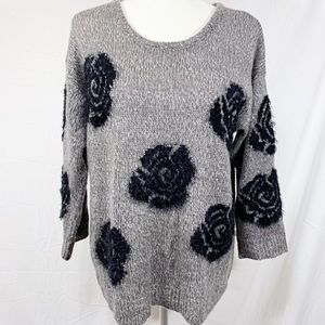 Cable & Gauge Grey Sweater
